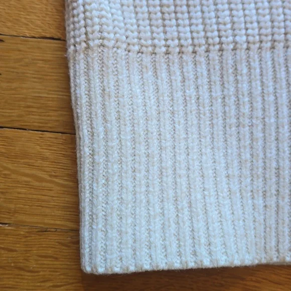 Sanctuary, Mock Neck Sweater, Ivory/Red/Black, EUC, Women's L​ - Picture 9 of 10